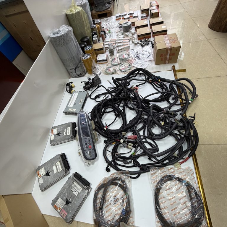 Core components of excavator electrical system