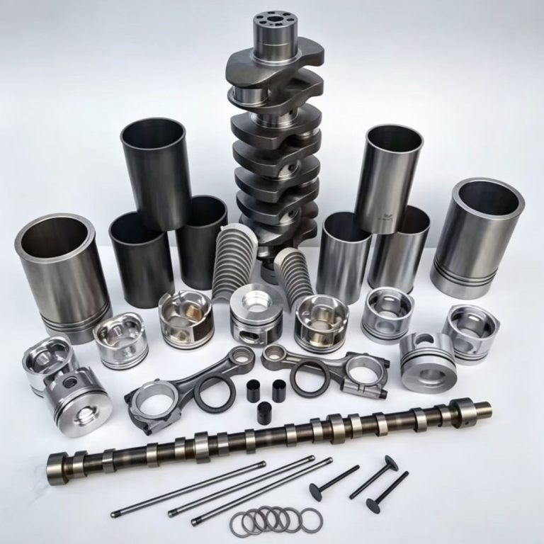 Excavator engine overhaul components
