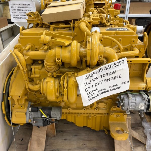 Conjunto de motor Perkins C7.1 103KW 446-5399 para excavadora Caterpillar E950K