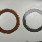 10E-22-21320 Frictieplaat voor Komatsu Bulldozer D20 D21 afbeelding 1