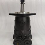 161-8919 hydraulic fan piston motor for CAT 966H and 972H wheel loaders - shaft end view of the black motor