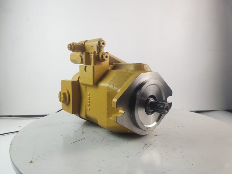 162-0770 hydraulic fan piston pump for CAT 966G and 972G wheel loaders, bench view 2