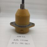 191-5611 hydraulic fan motor for CAT 330C excavator, additional bench view showing port and mounting face