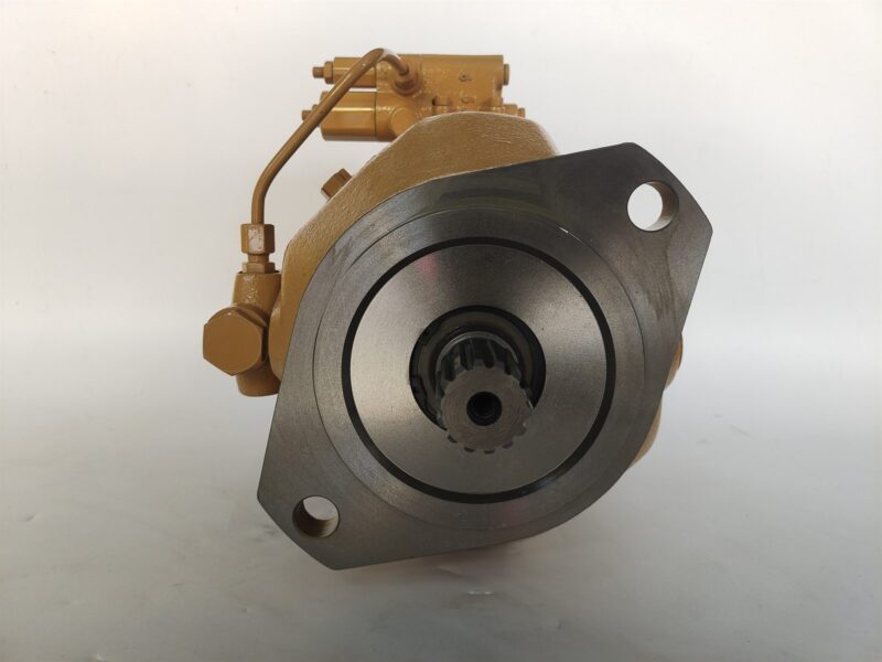 224-6369 piston pump for CAT 420D 430D 432D 442D backhoes, additional bench view taken before packing
