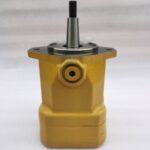 255-6805 hydraulic fan motor for CAT 980G and 980H wheel loaders, additional bench view taken before packing