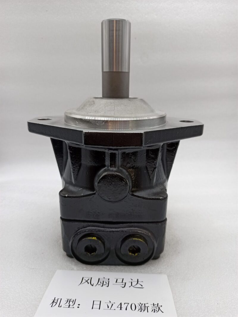 Replacement fan motor YA00005829 for Hitachi ZX450 ZX470 ZX850 and ZX870 with silver top cover