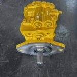 708-1L-00012 pompe hydraulique principale pour bulldozer Komatsu D65EX-12 D65PX-12, vue sur banc 2