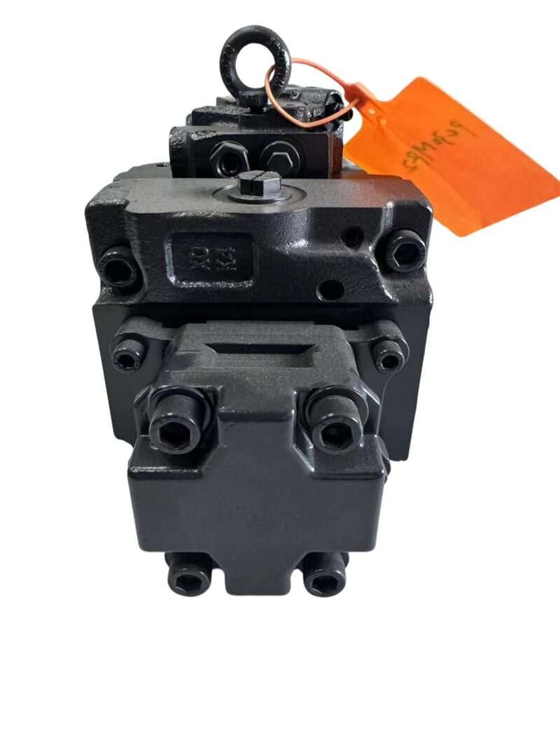 708-1S-00270 main hydraulic pump for Komatsu PC27MR-2 PC30MR-2 mini excavator, bench view 2