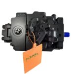 708-1S-00270 main hydraulic pump for Komatsu PC27MR-2 PC30MR-2 mini excavator, bench view 4