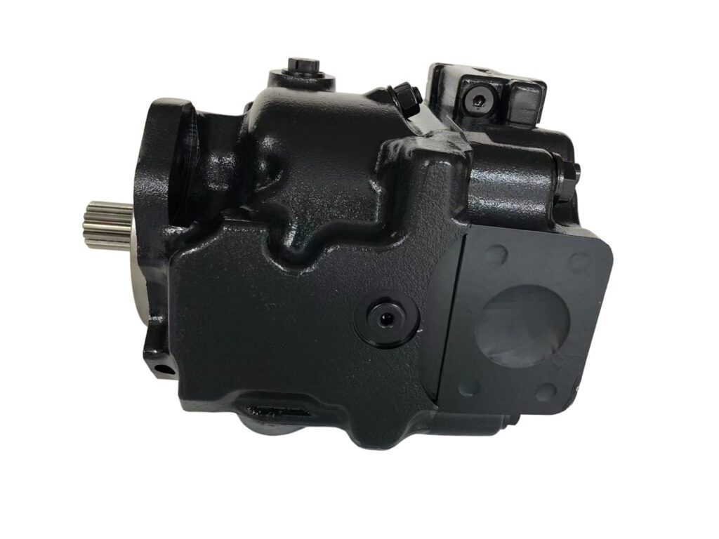 708-1W-00882 main hydraulic pump for Komatsu WA380-6 WA430-6 wheel loader, bench view 1