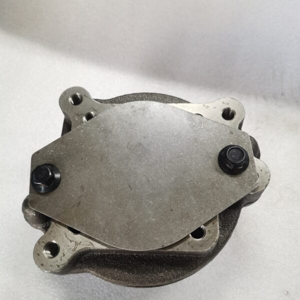 11128611 pump drive housing for Volvo EC360 EC460 excavators, bench view 1