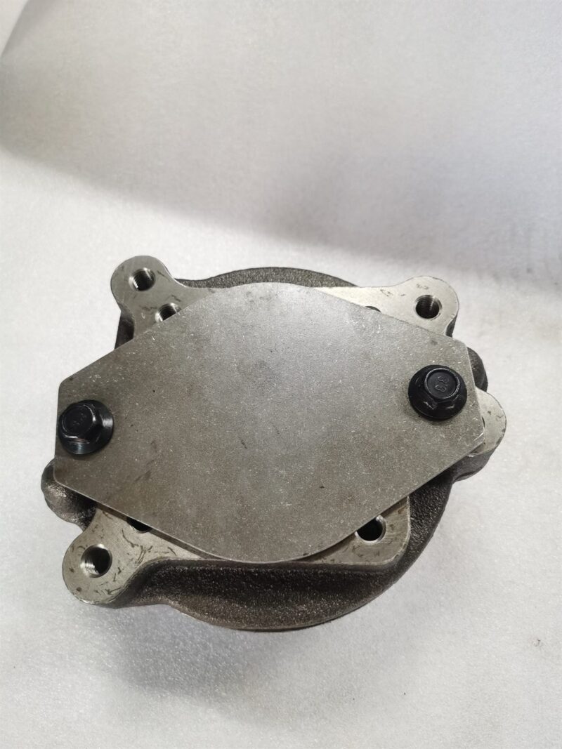 11128611 pump drive housing for Volvo EC360 EC460 excavators, bench view 1