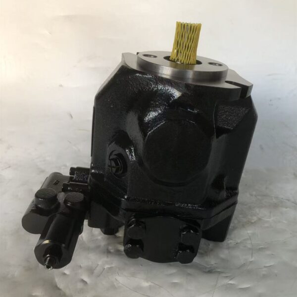 11707966 main hydraulic pump for Volvo A35D A40D hauler and T450D, bench view 1