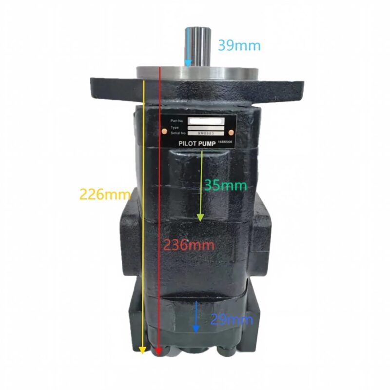 14602252 hydraulic pump for Volvo EC340D EC380D EC480D excavators, bench view 1