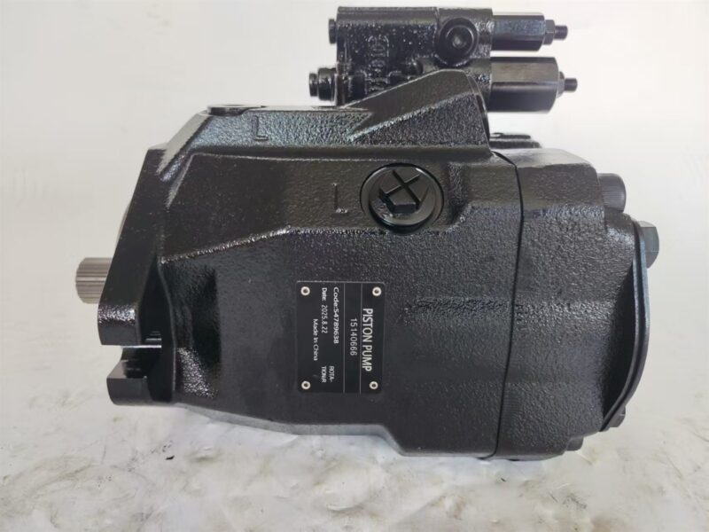 15140666 main hydraulic pump for Volvo A25F A35F A40F A25G A40G haulers, bench view 2
